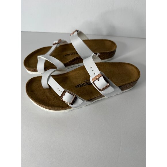 NEW Birkenstock Kids White Mayari Sandal Girls EU 34 US 3 Narrow - Picture 3 of 7